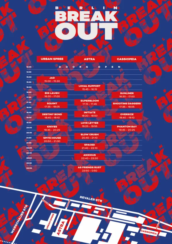 BBO Timetable